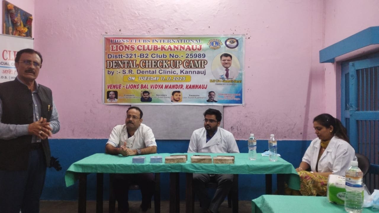 Dental Checkup -Lions Club Kannauj