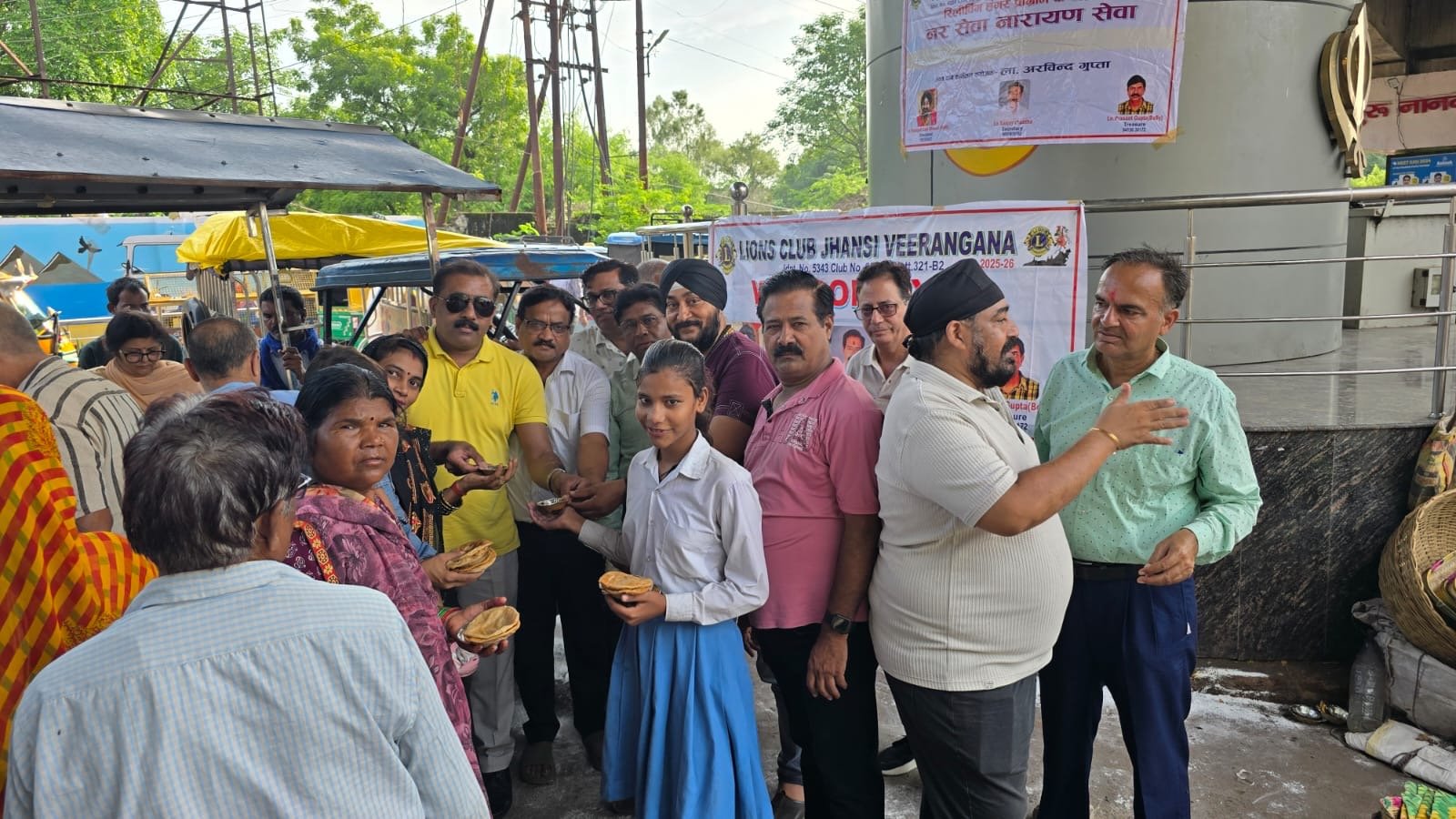 Food Distribution- Lions Club Veerangana