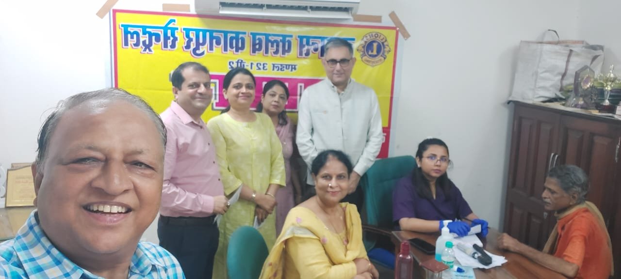 Eye Camp-Lions Club kanpur Central