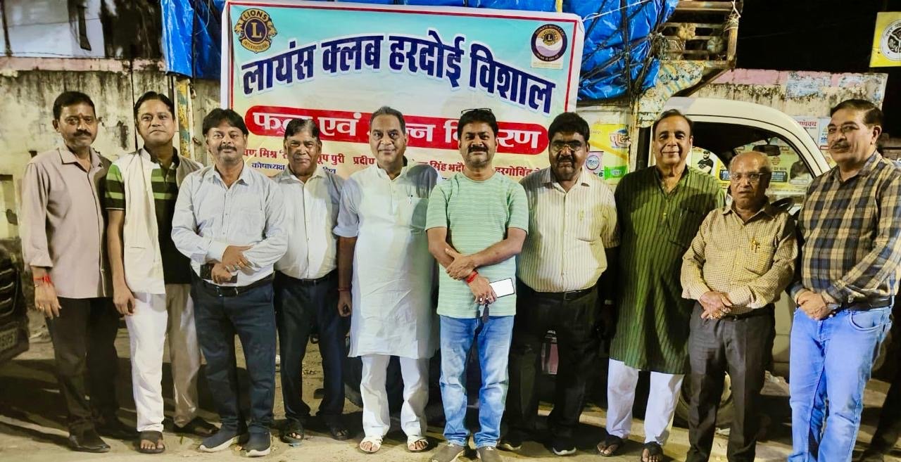 Food Distribution-Lions Club Hardoi