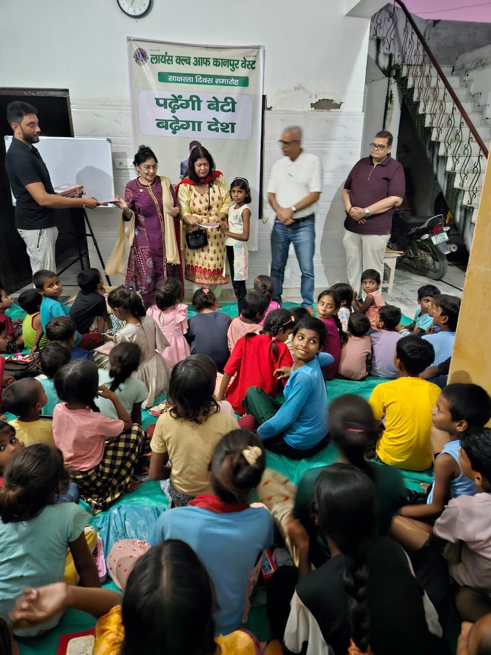 60 Child Adoption for study -Lions Club Kanpur West