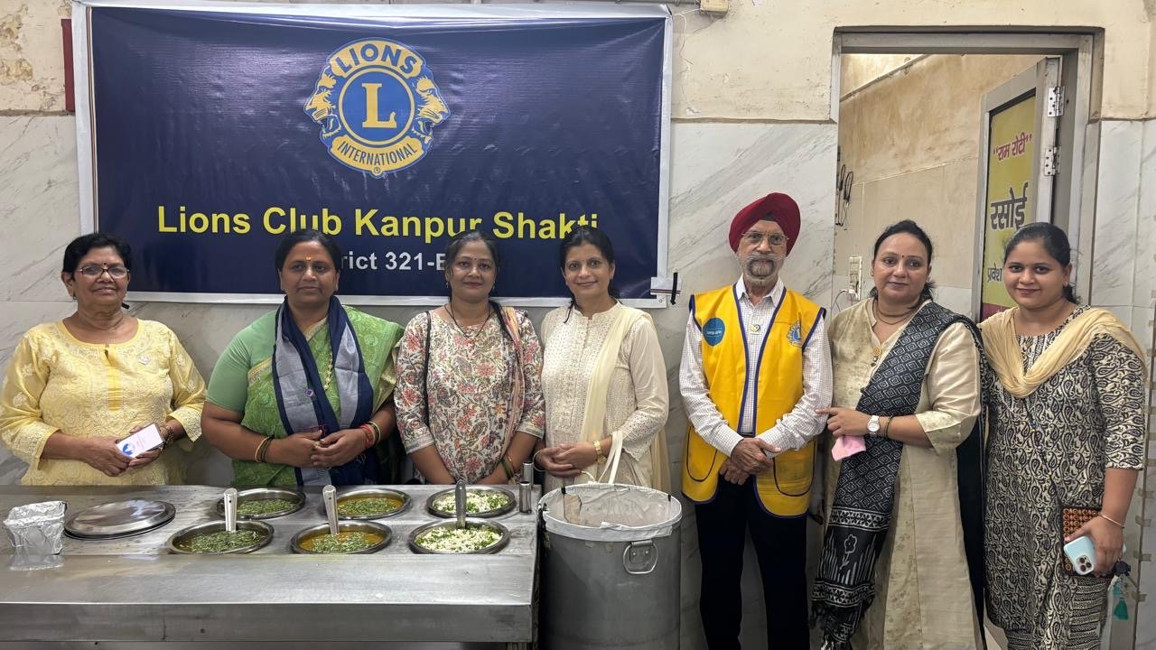 Food Donation-Charter Lions Club Kanpur Shakti