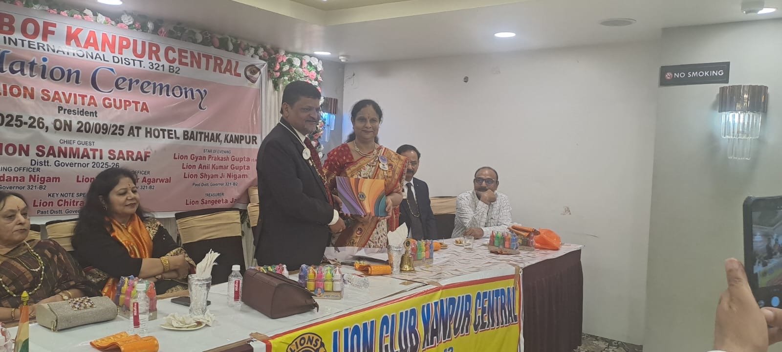 Lions Club Kanpur Central Installlation