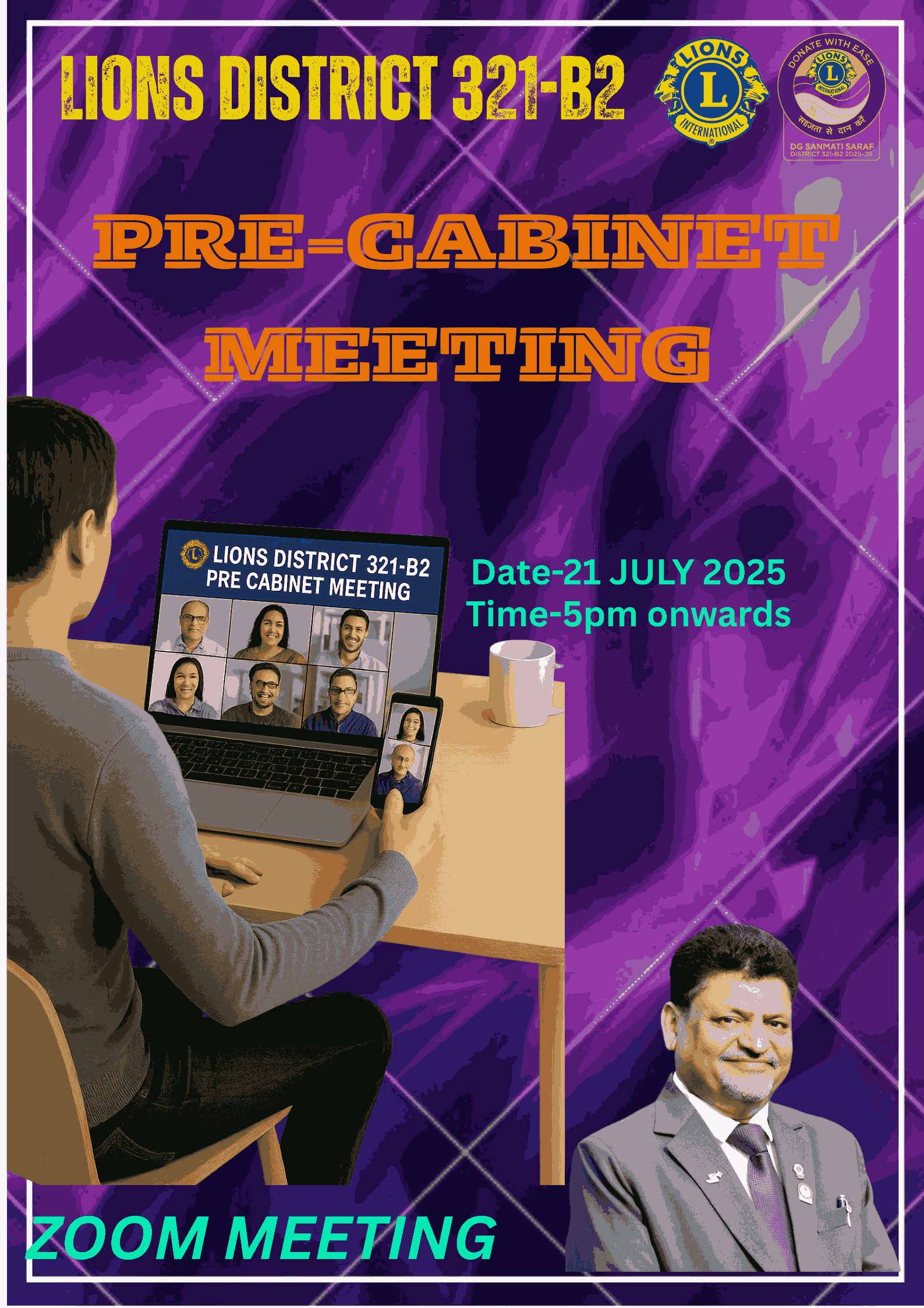 Pre Cabinet Meeting-Zoom Meeting